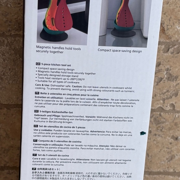 Joseph Joseph Nest Utensils Plus - Multicolor Kitchen Tool Set - Picture 4 of 4